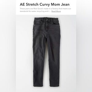 American Eagle Curvy Mom Jeans